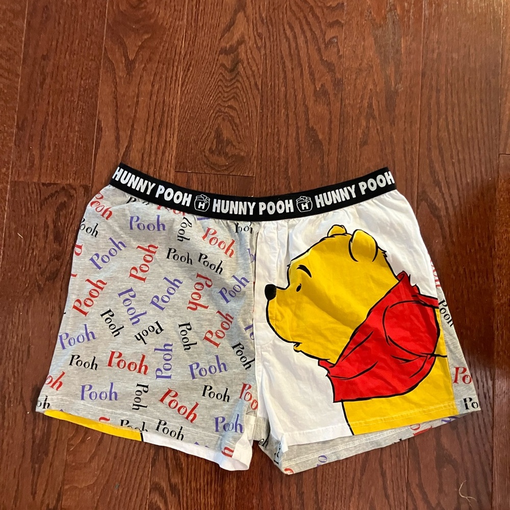 Winnie the Pooh "Hunny Pooh" Boxer Shorts 90s
